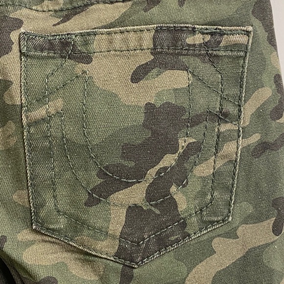 True Religion army green camouflaged Halle super skinny jeans - Picture 15 of 15